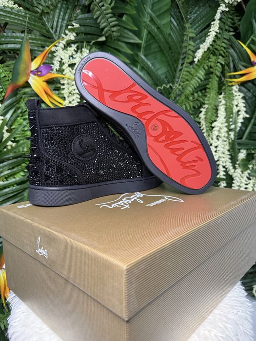 Christian Louboutin High Crystals Strass