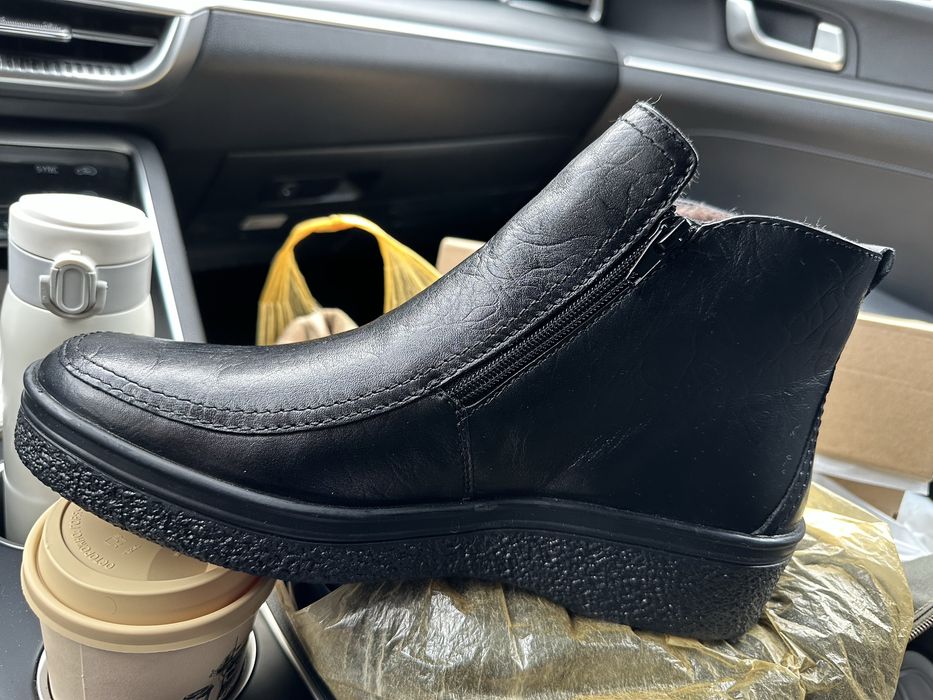 Мужская зимеяя обувь ботинки