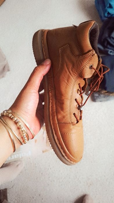 Естествена кожа обувки Ulanka 41 номер 
26,2 см нови, естествена кожа