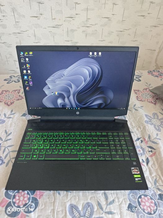 Hp pavilion gaming 15 в отличном состоянии