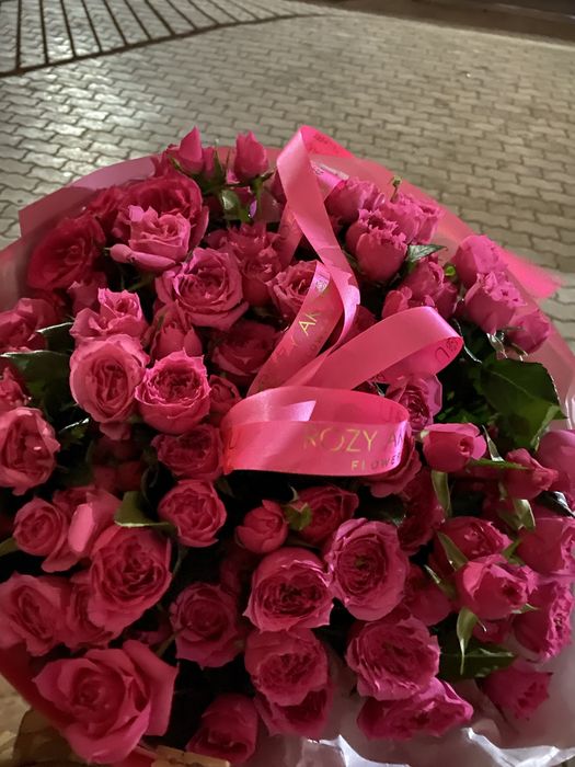 Свежие цветы обьемные дорогие