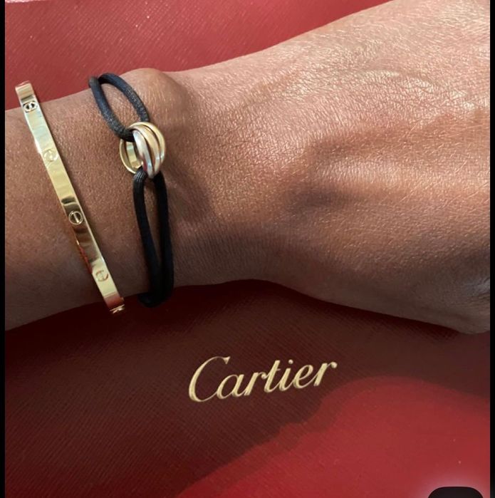 Гривна конец Cartier
