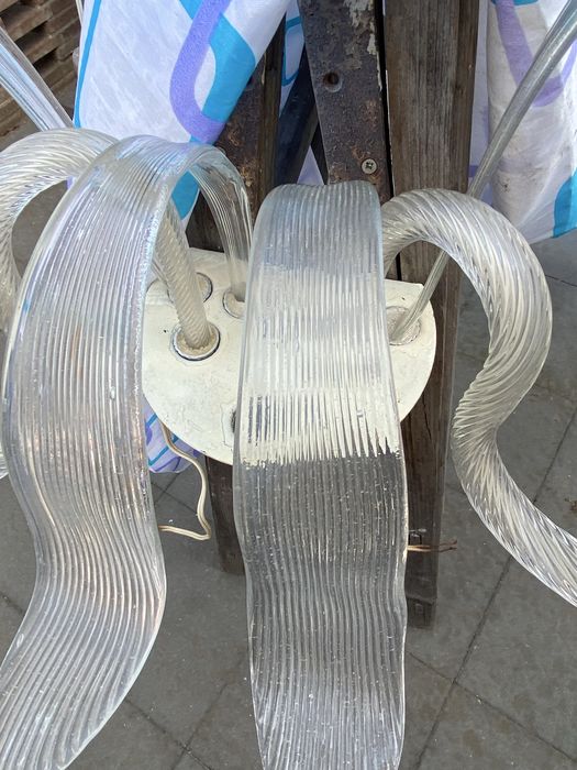 Aplica veche din sticla