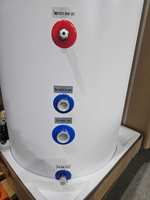 Неръждаем буферен съд 100 литра - за термопомпа и други приложения