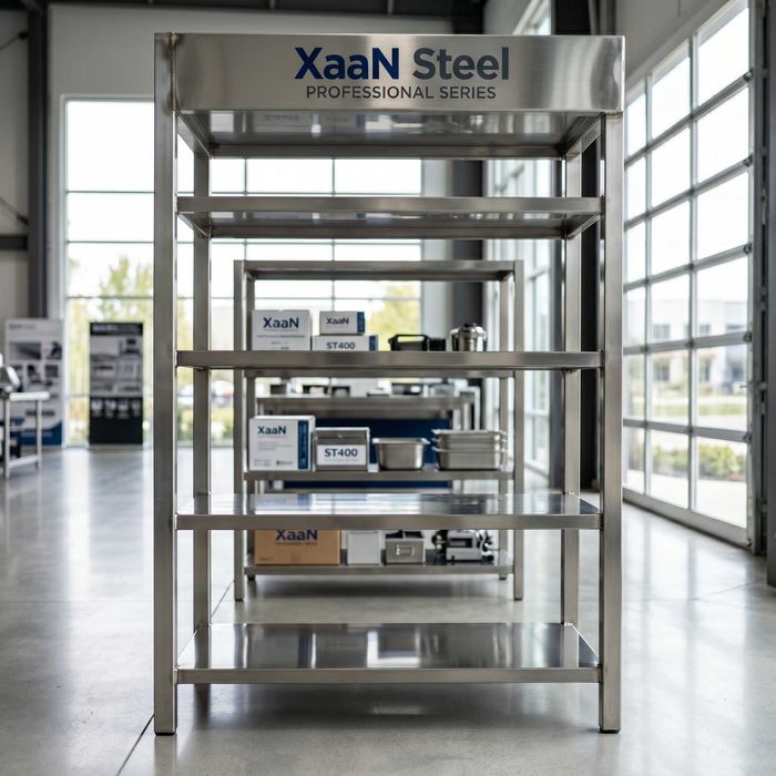 XaaN Steel: Stellaj Nerjaveyka / Стеллаж из нержавейки (усиленный)
