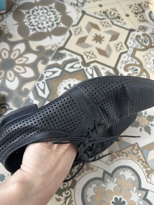 Мужские туфли кожаные