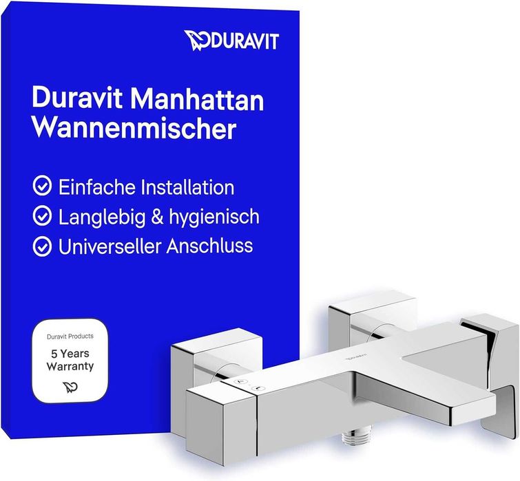 Duravit Manhattan MH523 Смесител за баня Chrome