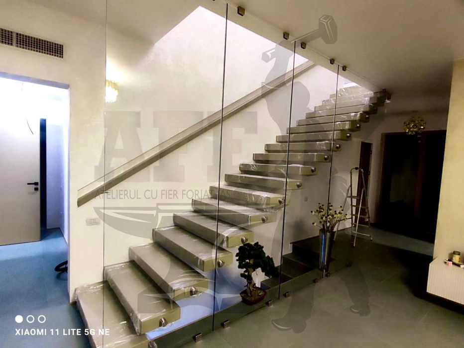 Scari interior + balustrada