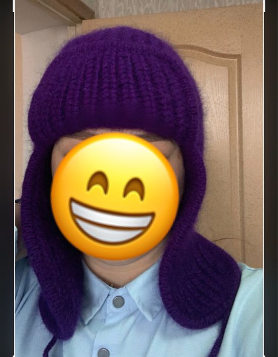 Шапка ушанка женская