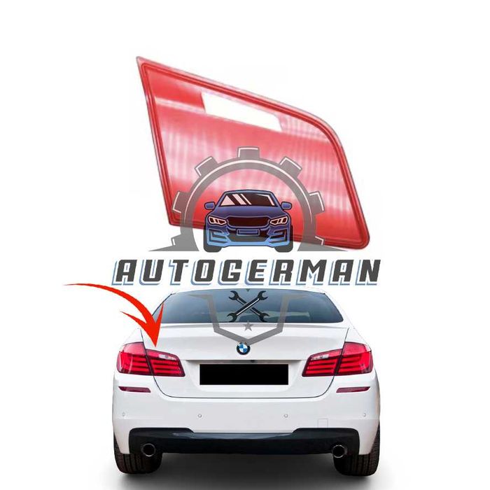 Стоп за BMW F10 5 серия вътрешен рефлекторна светлина задна броня нов стоп фар светлоотразител капак осветление седан резервна част аксесоар