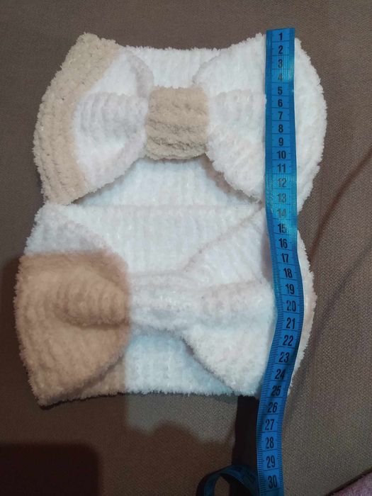 Ръчно плетени ленти за коса