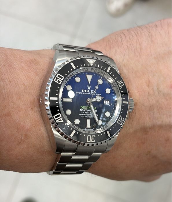 Часы Rolex Deepsea D Blue Dial 44mm