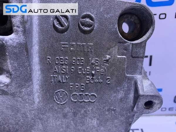 Suport Accesorii Rola Intinzatoare Motor Alternator Seat Toledo 3 2.0 TDI BMM BMN BKD AZV 2005 - 2009 Cod 03G903143F 03G903315 [D0285]