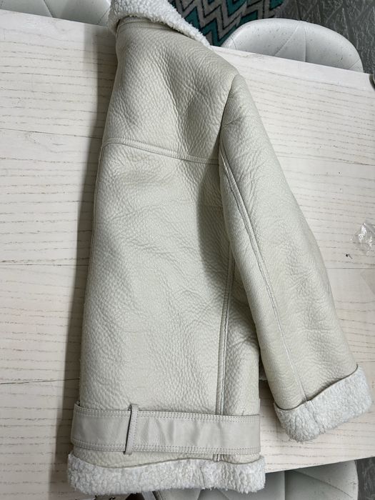 Дубленка ZARA куртка,зима