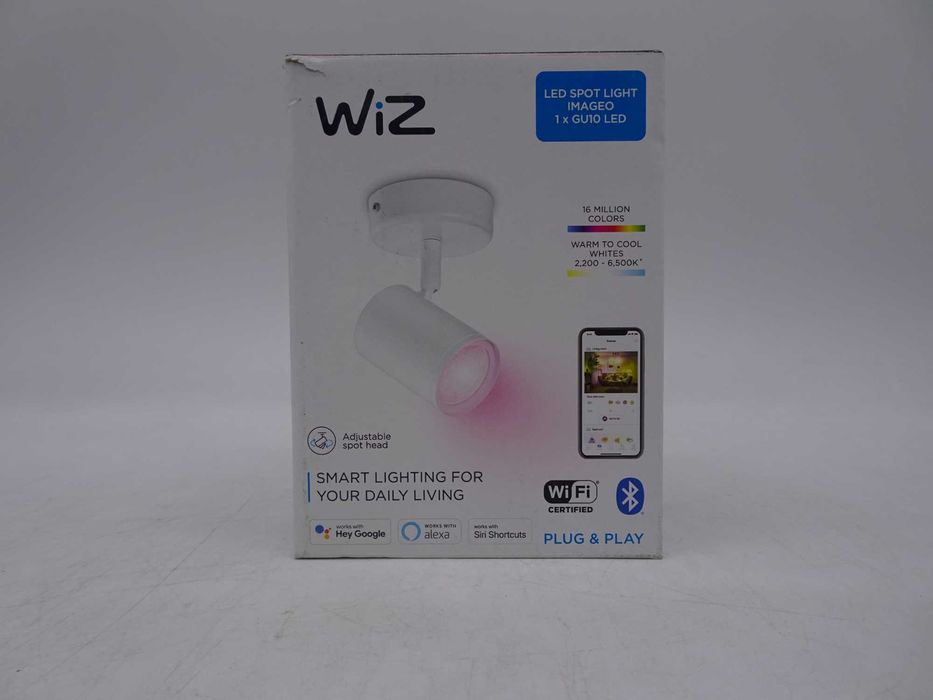 Wiz Imageo Spot LED Dimabil GU10 5W Wi-Fi RGB