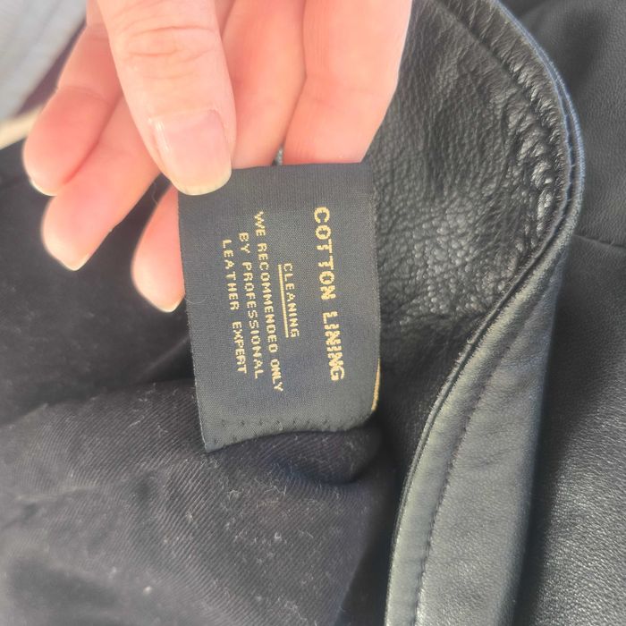 Мъжко яке от естествена кожа, М размер.