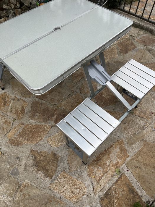 Къмпинг маса с 4 стола