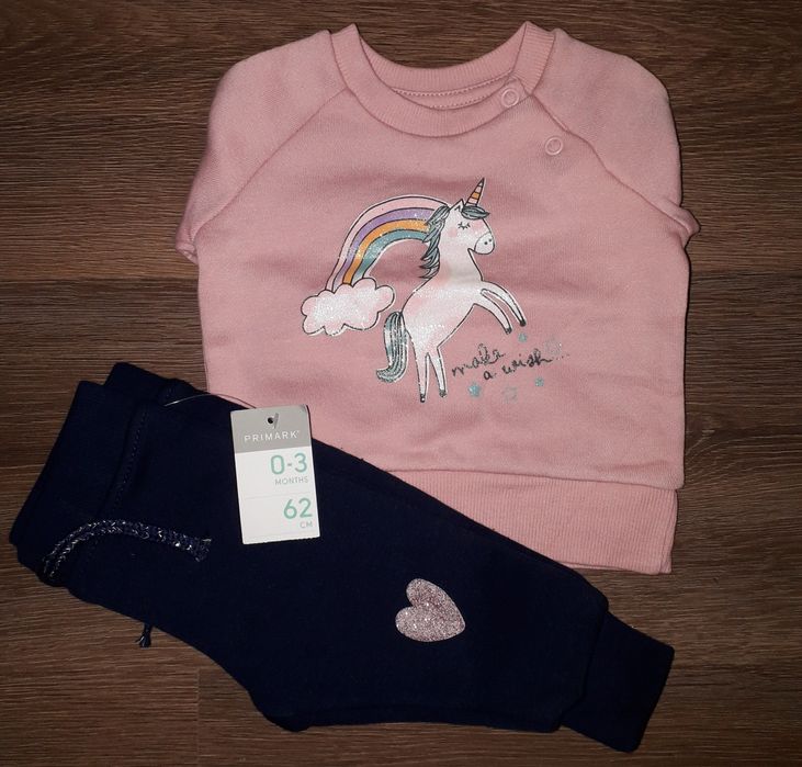 Нов бебешки комплект/екип/анцунг Еднорози