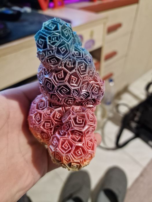 Мече от рози 3д принт Свети Валентин