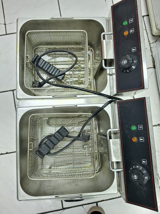 Фритюрница двойная