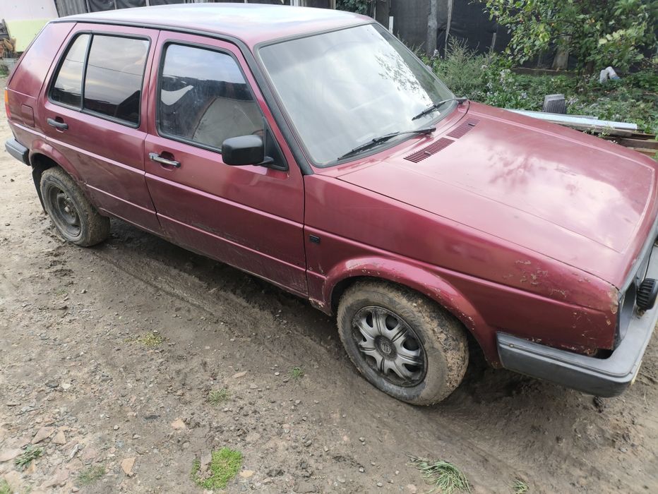 Гольф 2 на уверенном ходу Volkswagen golf 2