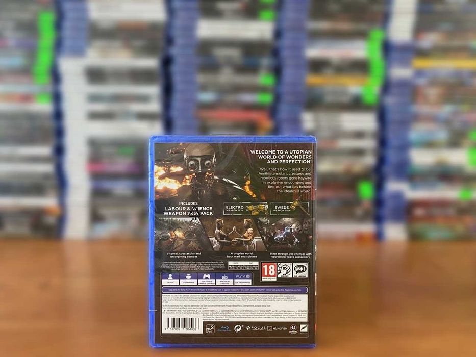 Новый диск Atomic Heart PS4/PS5 Большой Выбор Игр