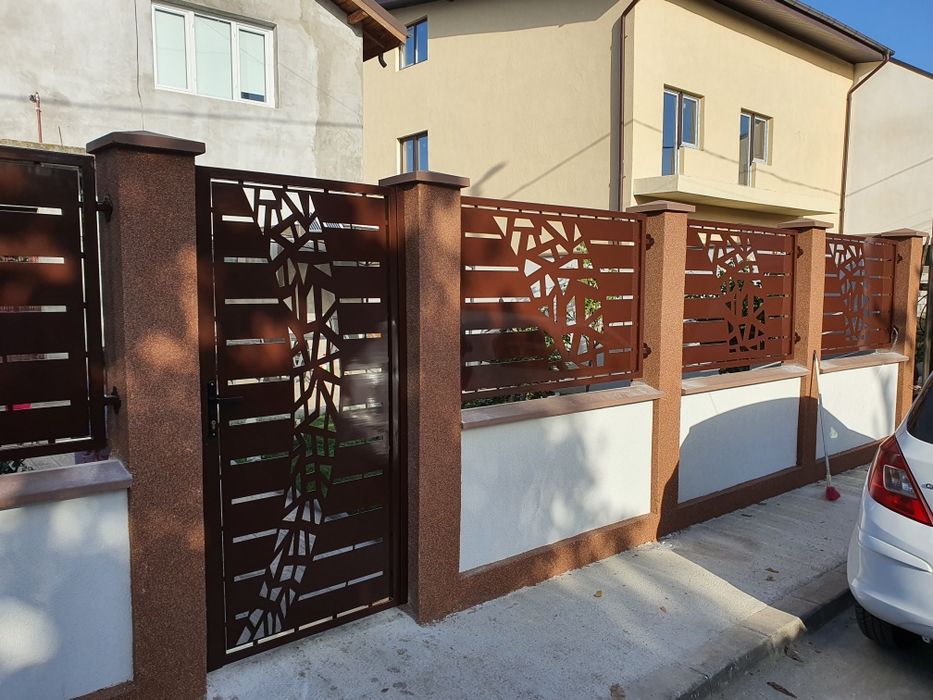 Porți tabla decupata CNC traforata