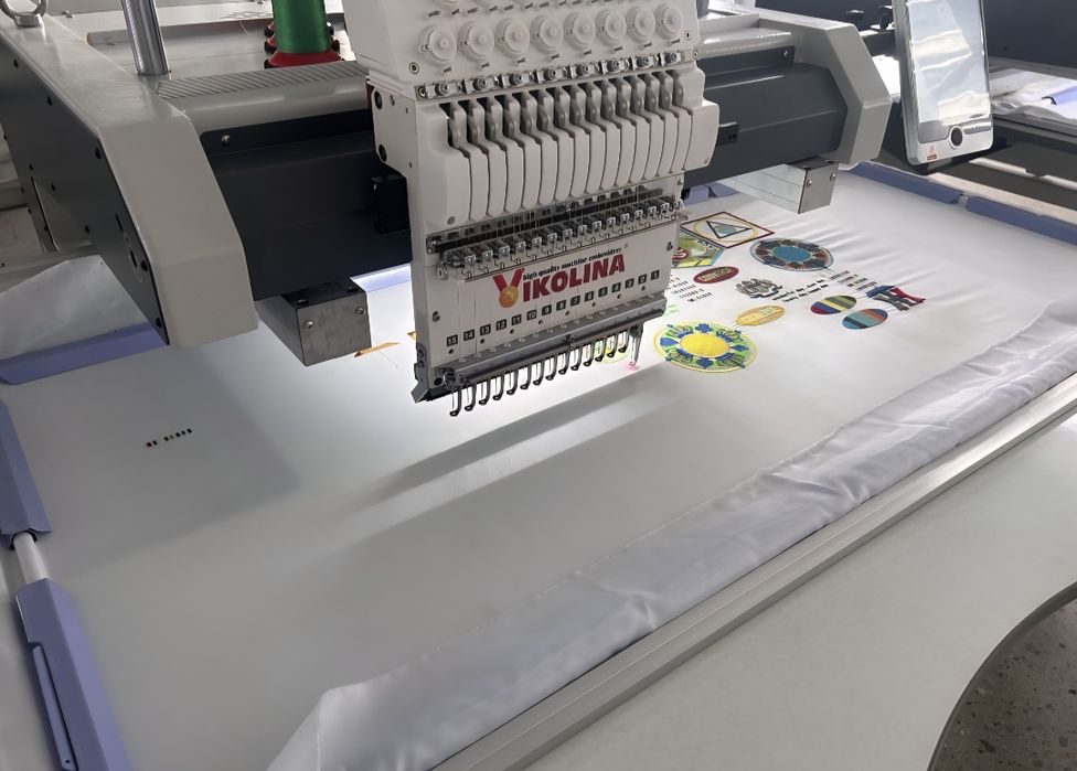 Бродировъчна машина Едноглава 1250 Х 550 Нов модел