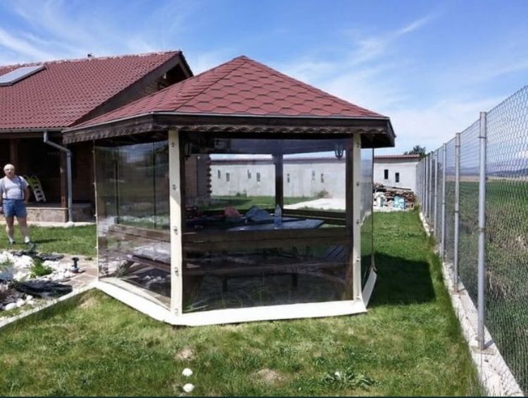 СУПЕР ЦЕНА!!! Винил кристал за ветроупорни завеси: 500,800 и 1000микр.