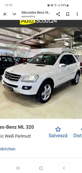 Vand mercedez Ml320