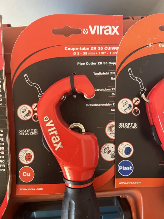 Taietor cu role Virax pentru tevi cupru sau plastic
