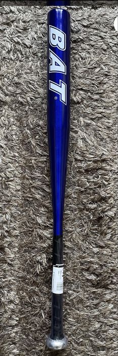 Bata de baseball din aluminiu albastru