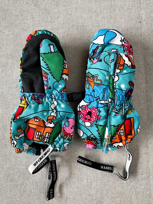 QUIKSILVER Детски ски комплект 2–3 г. (става и за 3–4 г.) + ръкавици