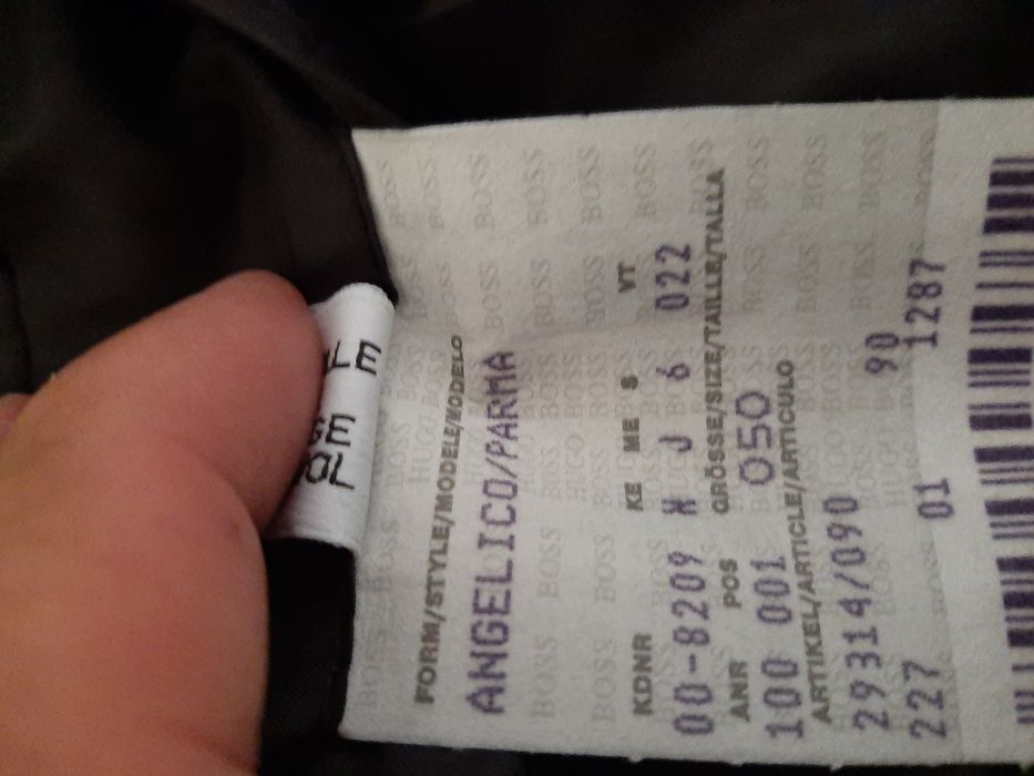 Sacou original HUGO BOSS marimea 50