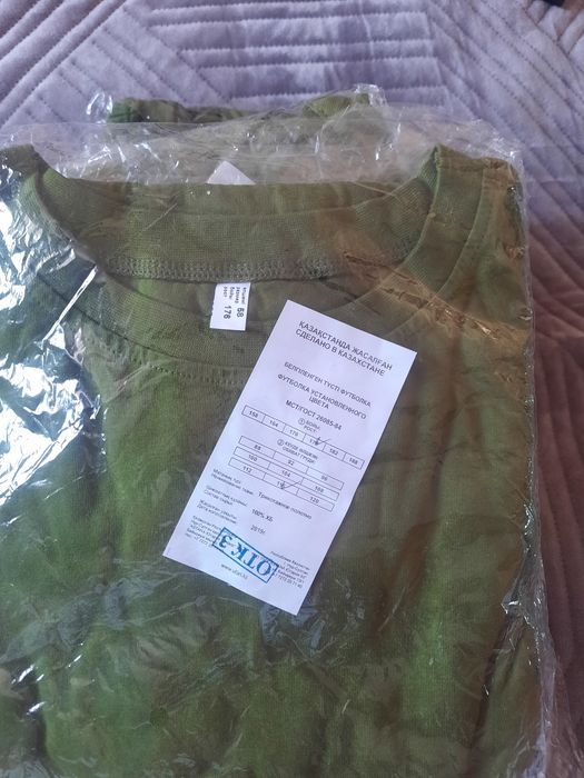 Футболки военные зелёные