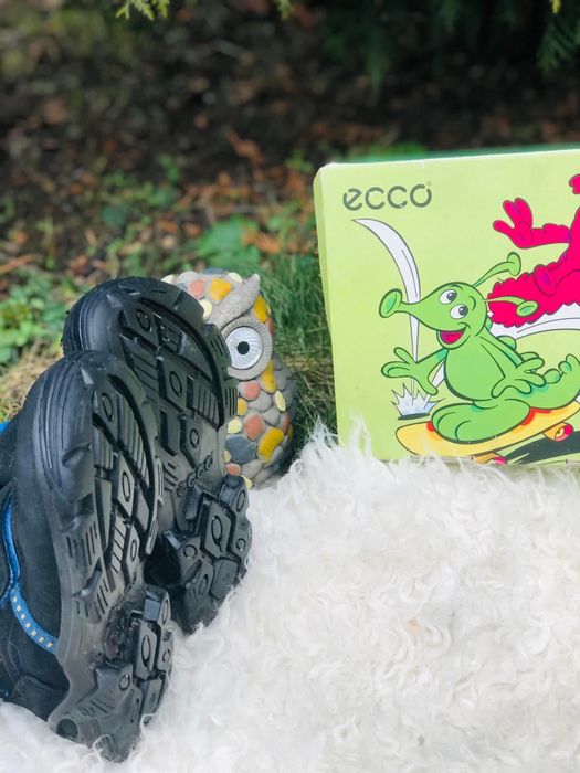 Ghete baiat ECCO-marimea 28,,inter18cm,Piele,impermeab,ca Geox,Salomon