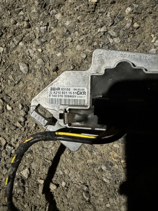 Мерс вентиляторга регулятор