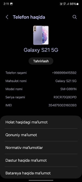 Samsung galaxy s21 5g