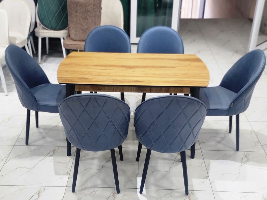 Стол стулья Stol stul  Turetiskiy stil aydin model oydinda