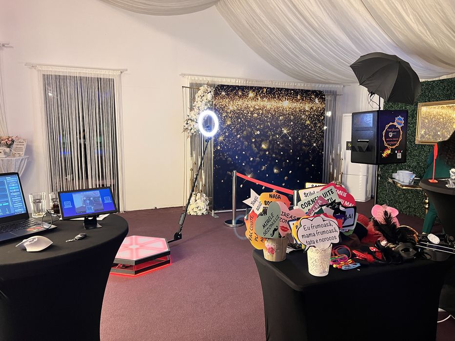 Cabina Foto/Platforma 360/Audio GuestBook pentru amintiri de neuitat!