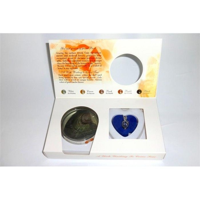 Колие с перла от "жива мида"