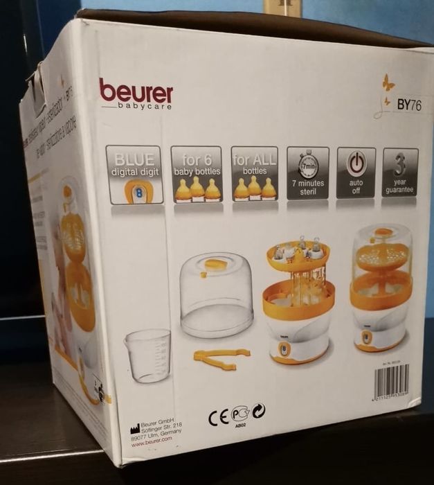 Sterilizator biberoane BEURER folosit de putine ori