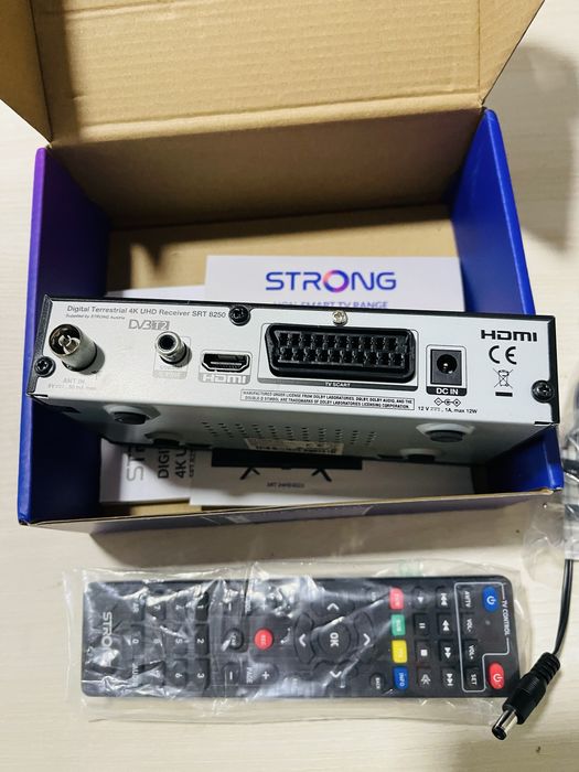 Strong Decodor TNT 4K UHD Dolby, HDMI