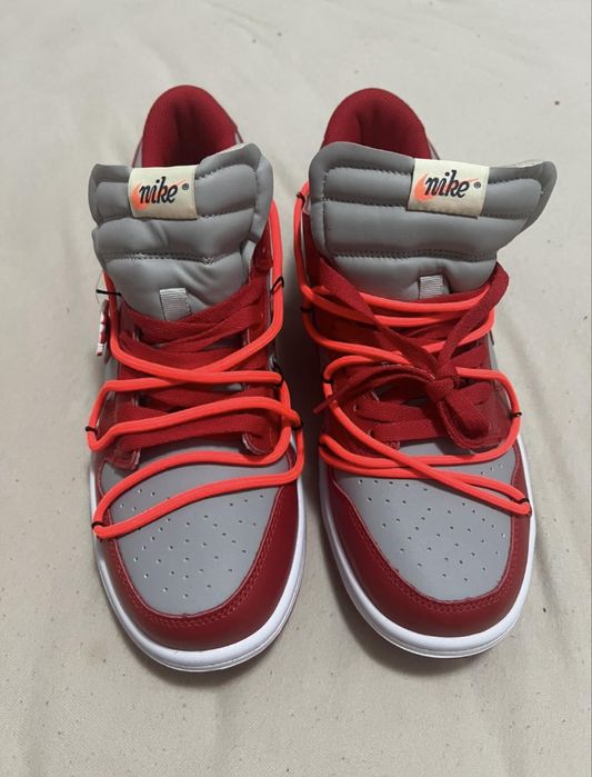 Nike Dunk Low x Off-White University Red