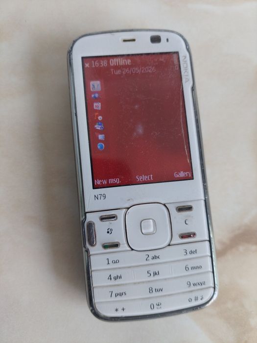 [N79] Vând Nokia N79 pe alb, perfect funcțional și NEcodat //poze reale