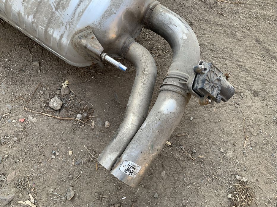 Выхлоп на мерседес AMG