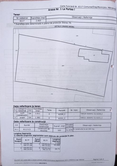 Casa de vanzare Cernetu, jud. Teleorman 2403 mp