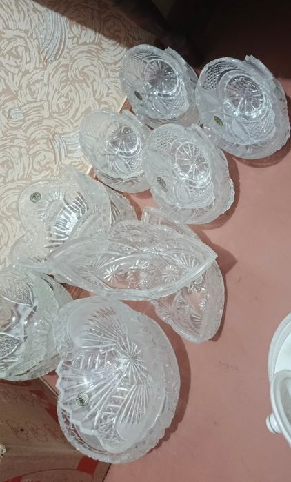 Oniks xrustal va Xitoy chinni idishlar