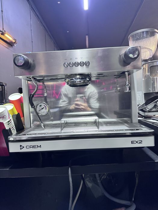 Профессиональная кофемашина CREM EX2 — состояние почти новое!
