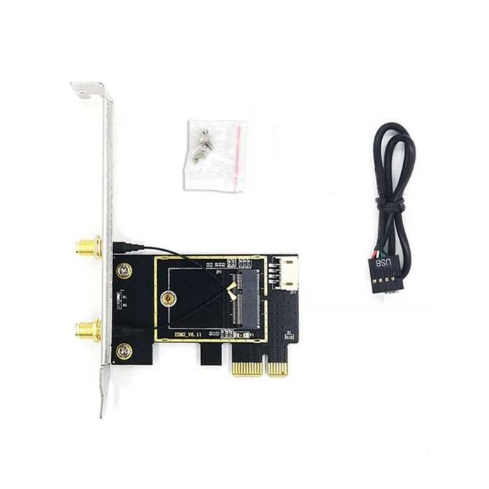 Adaptor WIFI M2 la PCI-E X1 4 8 16 intel AC AX 7260 8265 AX200 AX210